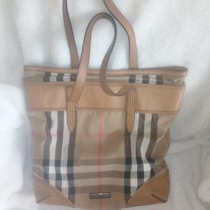 Burberry Vintage Marlow Tote Camel